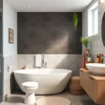 Decoración y optimización de espacio en baños pequeños