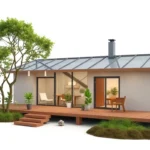 Módulo habitacional saludable y sostenible PLUS para el medioambiente